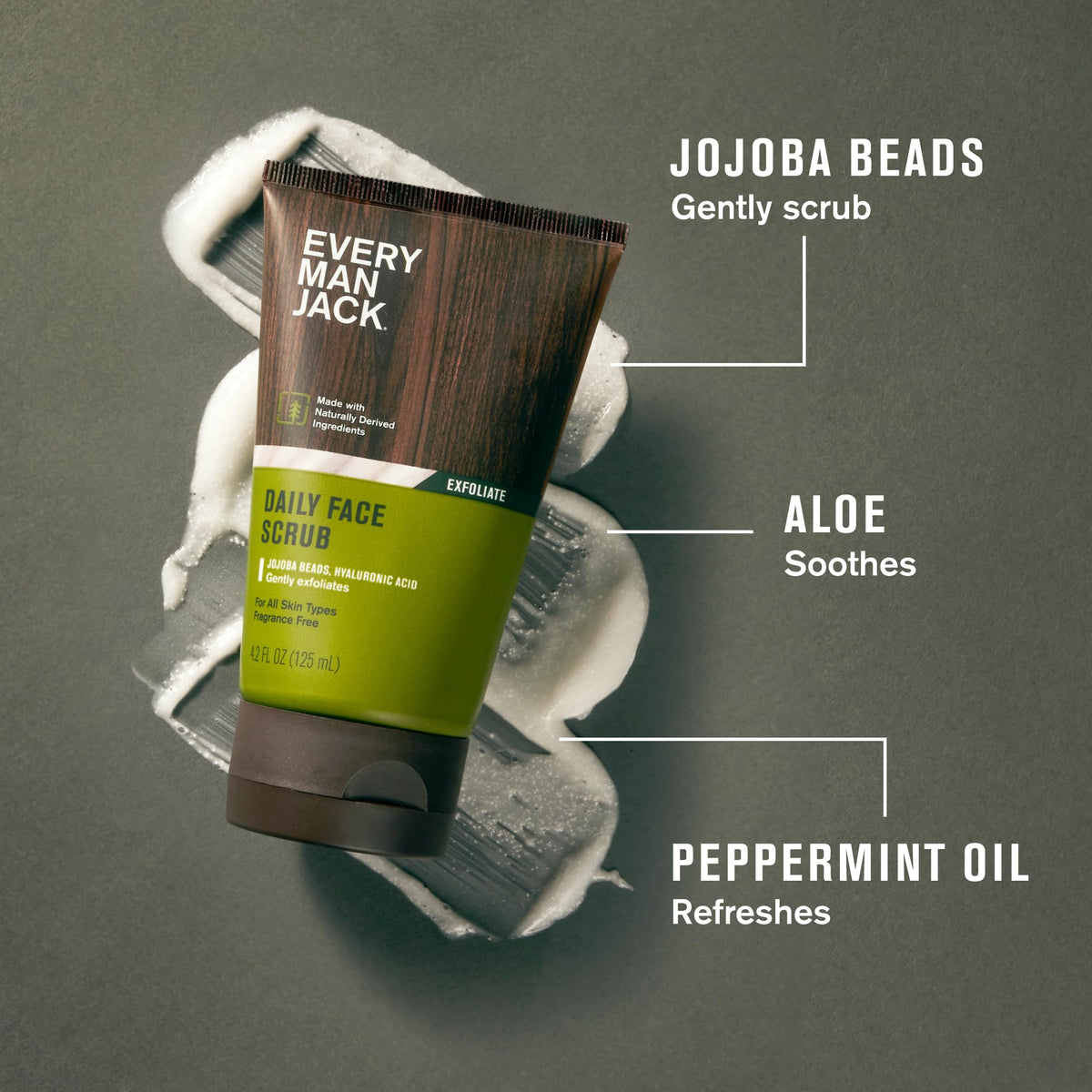 Every Man Jack twin pack flatlay showing both 4.2 oz tubes and value