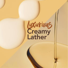 Every Strand conditioner close-up demonstrating slip for easier detangling