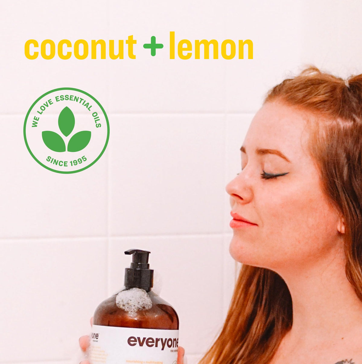 everyone texture lather closeup demonstrating creamy suds for hair and skin