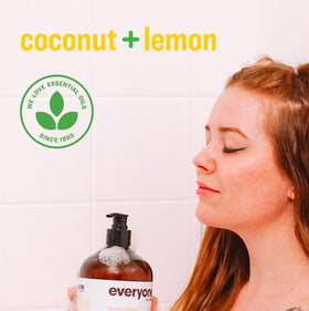 everyone texture lather closeup demonstrating creamy suds for hair and skin