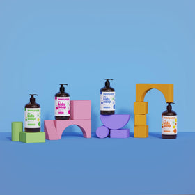 Everyone 32 fl oz bottle next to a common object showing large-size value benefit
