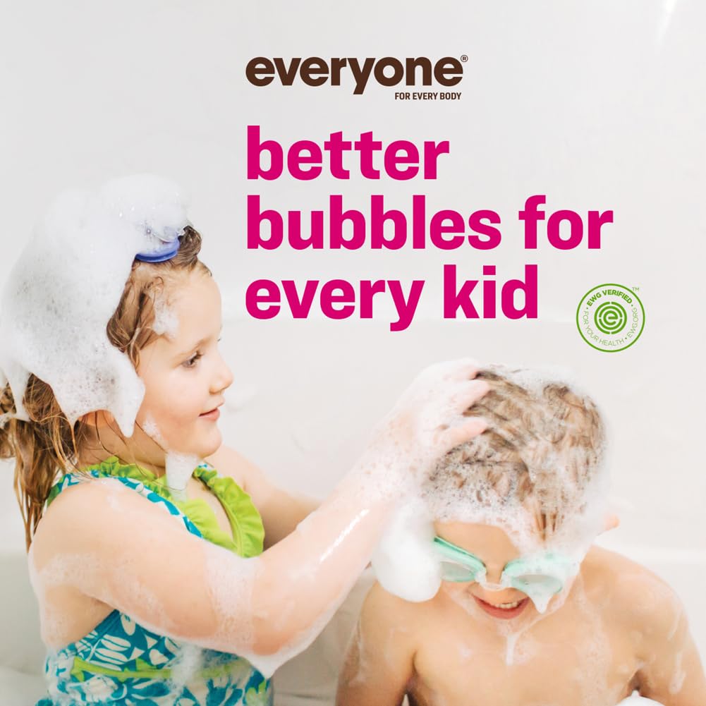 Everyone lather texture in hand illustrating creamy foam and gentle cleansing benefit
