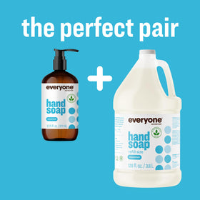 everyone label closeup highlighting EWG Verified and ingredient transparency