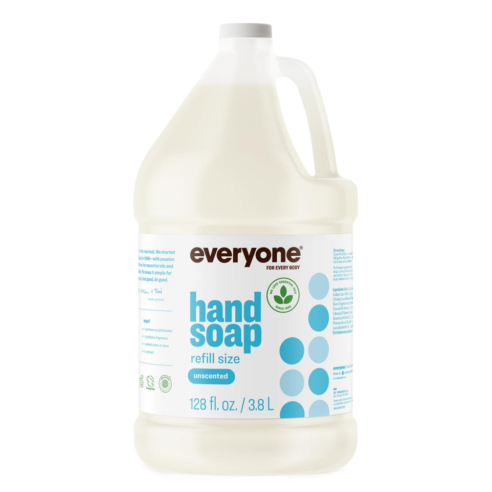 everyone gallon bottle front view showing full packaging and eco benefit