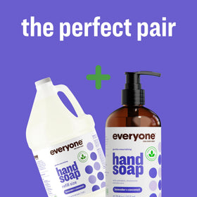 everyone brand bottle beside kitchen sink showing convenient everyday use