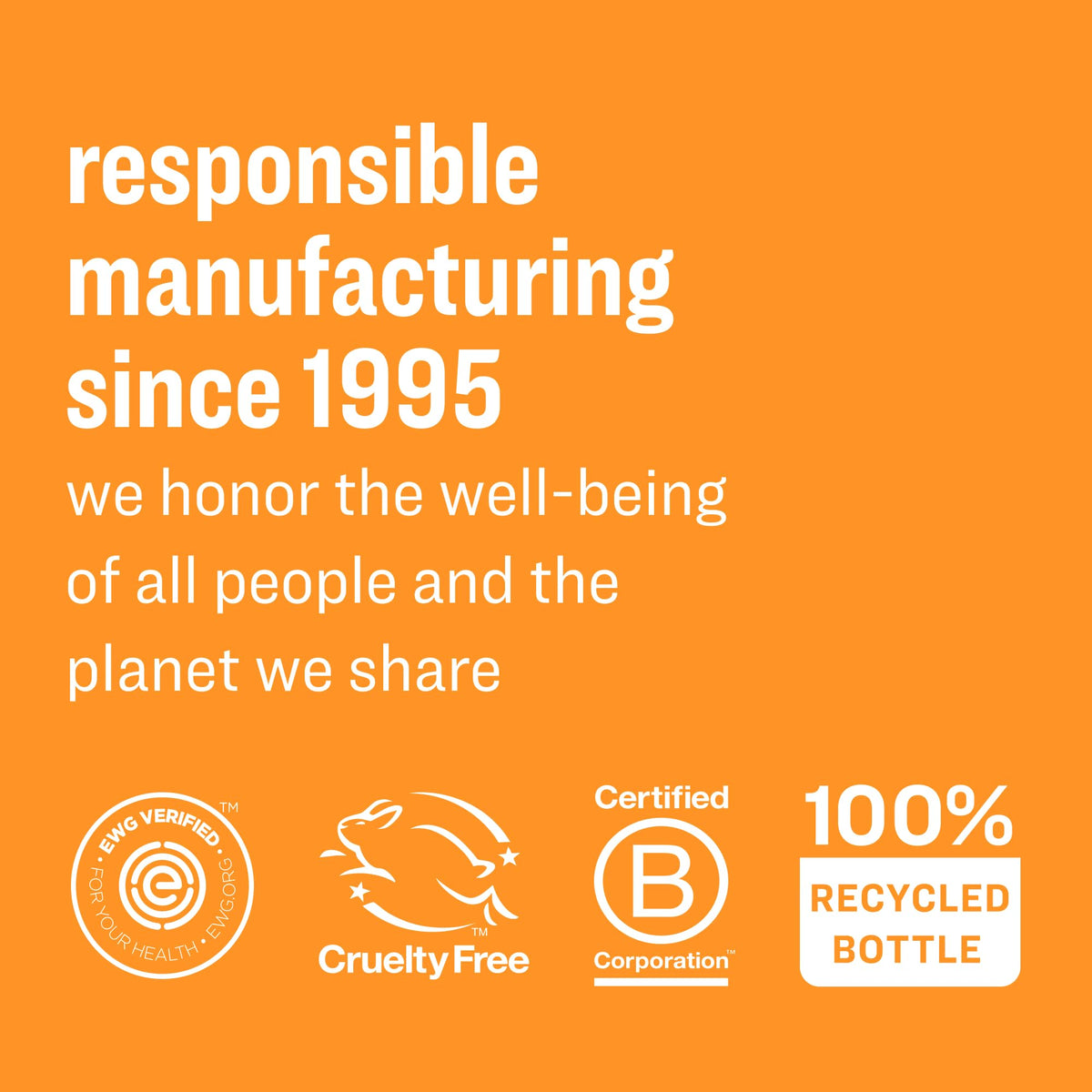 everyone for every body ingredient label close-up highlighting botanical extracts and transparency