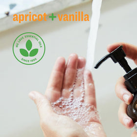 everyone for every body creamy lather on hands showing gentle cleansing and soft feel