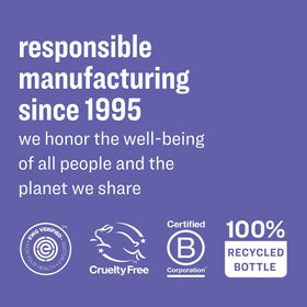everyone brand bottle beside water glass showing large 32 oz size benefit