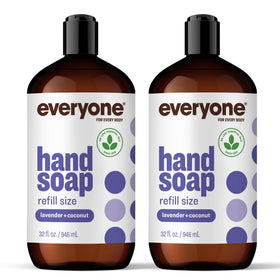 everyone front packaging showing two 32 oz refill bottles and scent