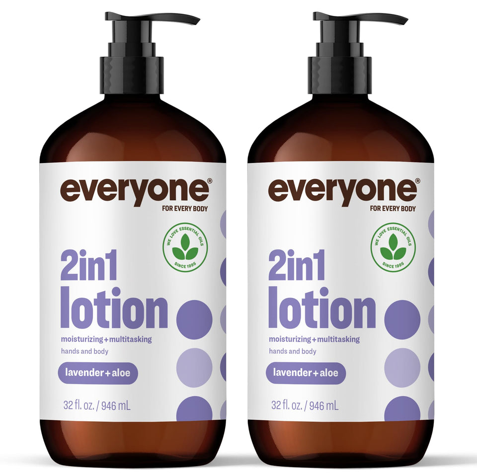 everyone front packaging showing two 32 oz bottles for value and convenience