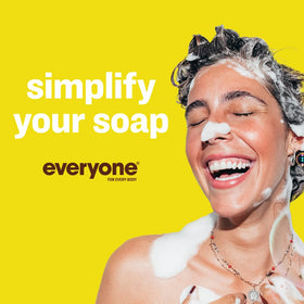 everyone pump dispensing lather for efficient cleansing benefit