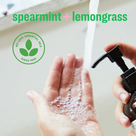 everyone soap lather texture closeup showing gentle, creamy foam