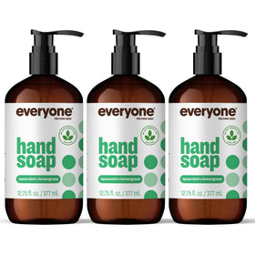 everyone front packaging showing three bottles and refreshing look