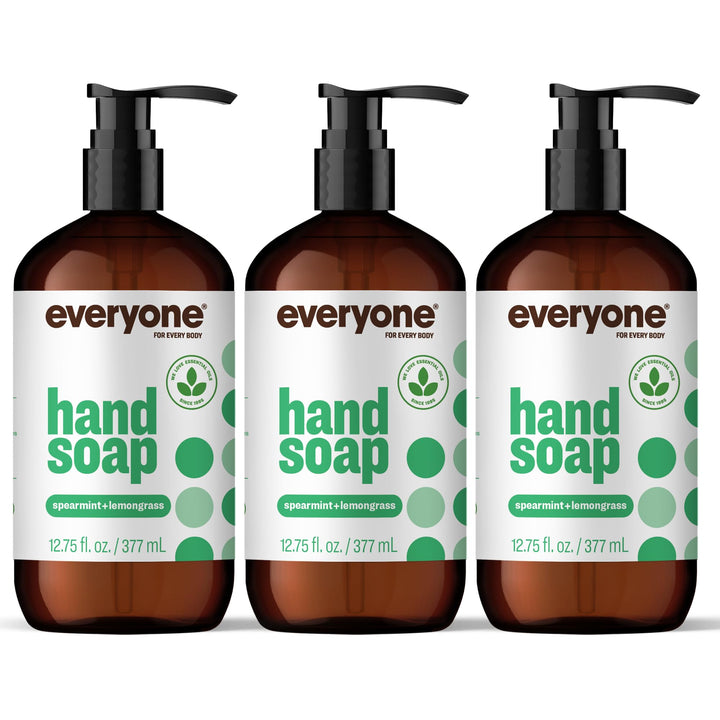 everyone front packaging showing three bottles and refreshing look
