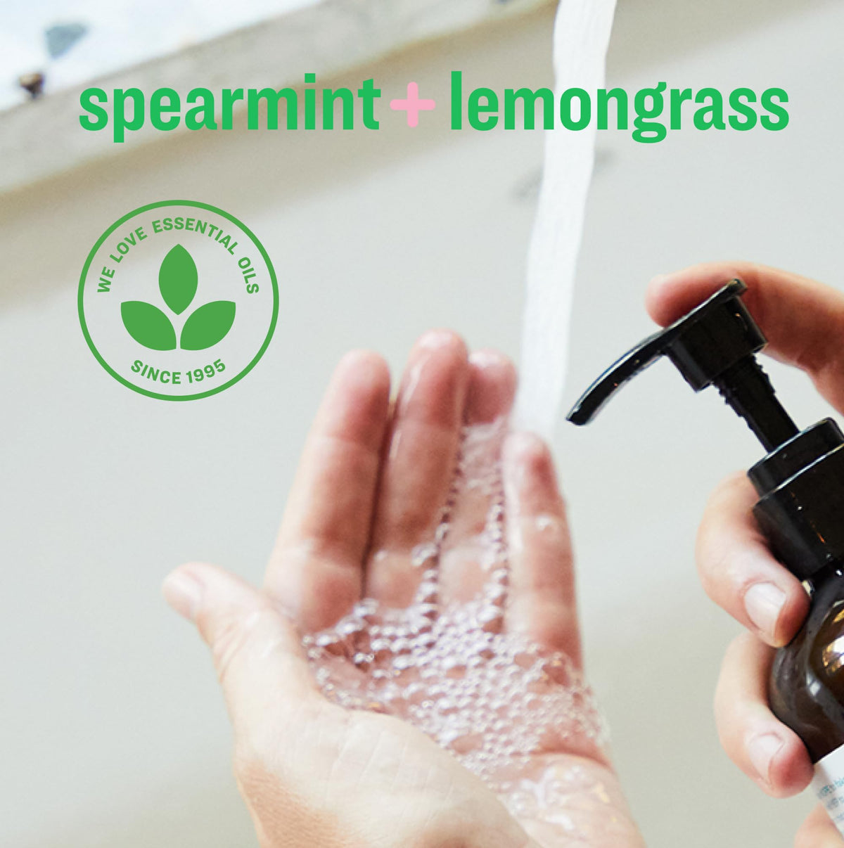 Everyone soap lather texture close shot displaying rich foam for effective cleansing