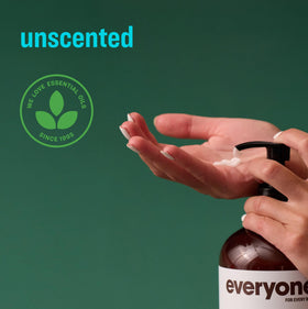 everyone applying lotion to hands demonstrating quick non greasy feel