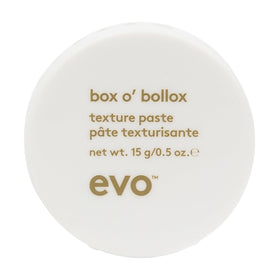 EVO Box O' Bollox front packaging shows compact tin and strong matte styling