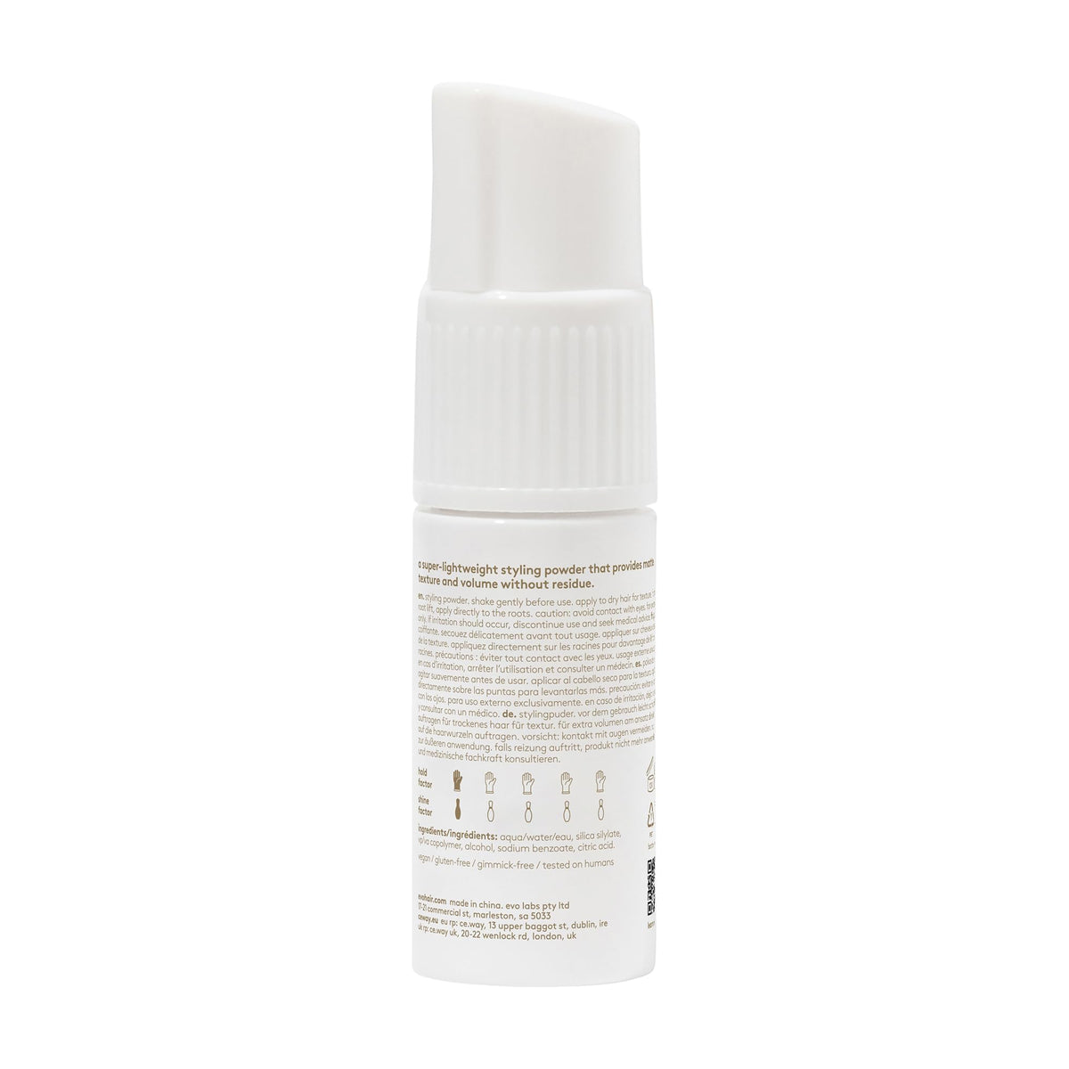 EVO Haze pump dispenser detail highlighting precise application control