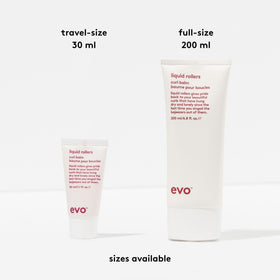 EVO bottle on bathroom shelf placed among toiletries for everyday use