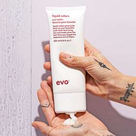 EVO label close-up showing ingredients and directions for confident use