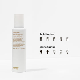 EVO Macgyver dispensing mousse to control application and coverage