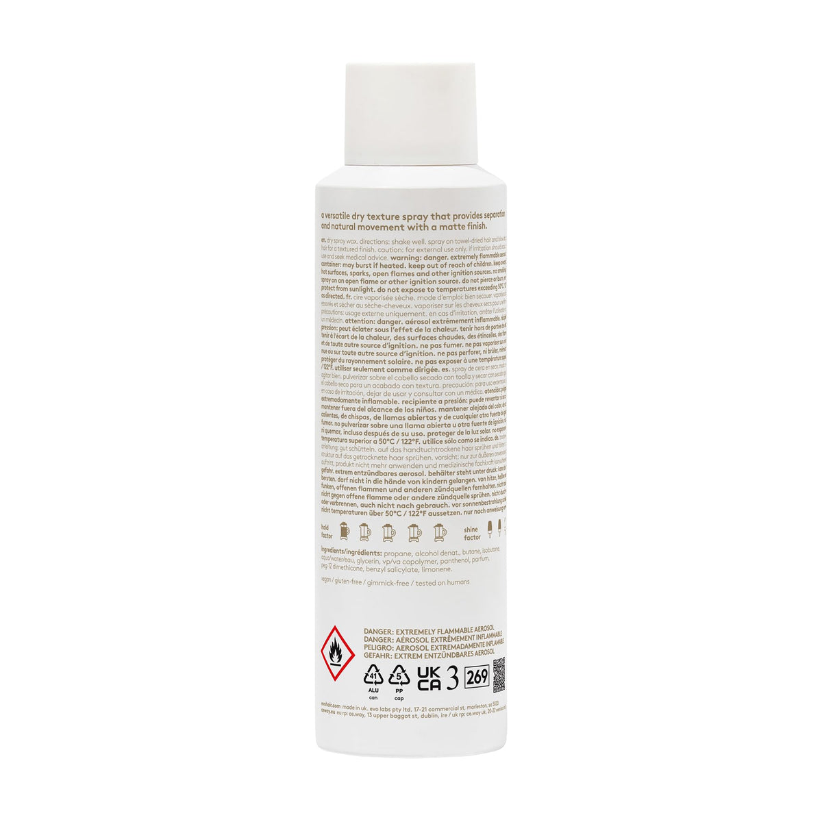 EVO fine mist spray close-up demonstrating even distribution benefit