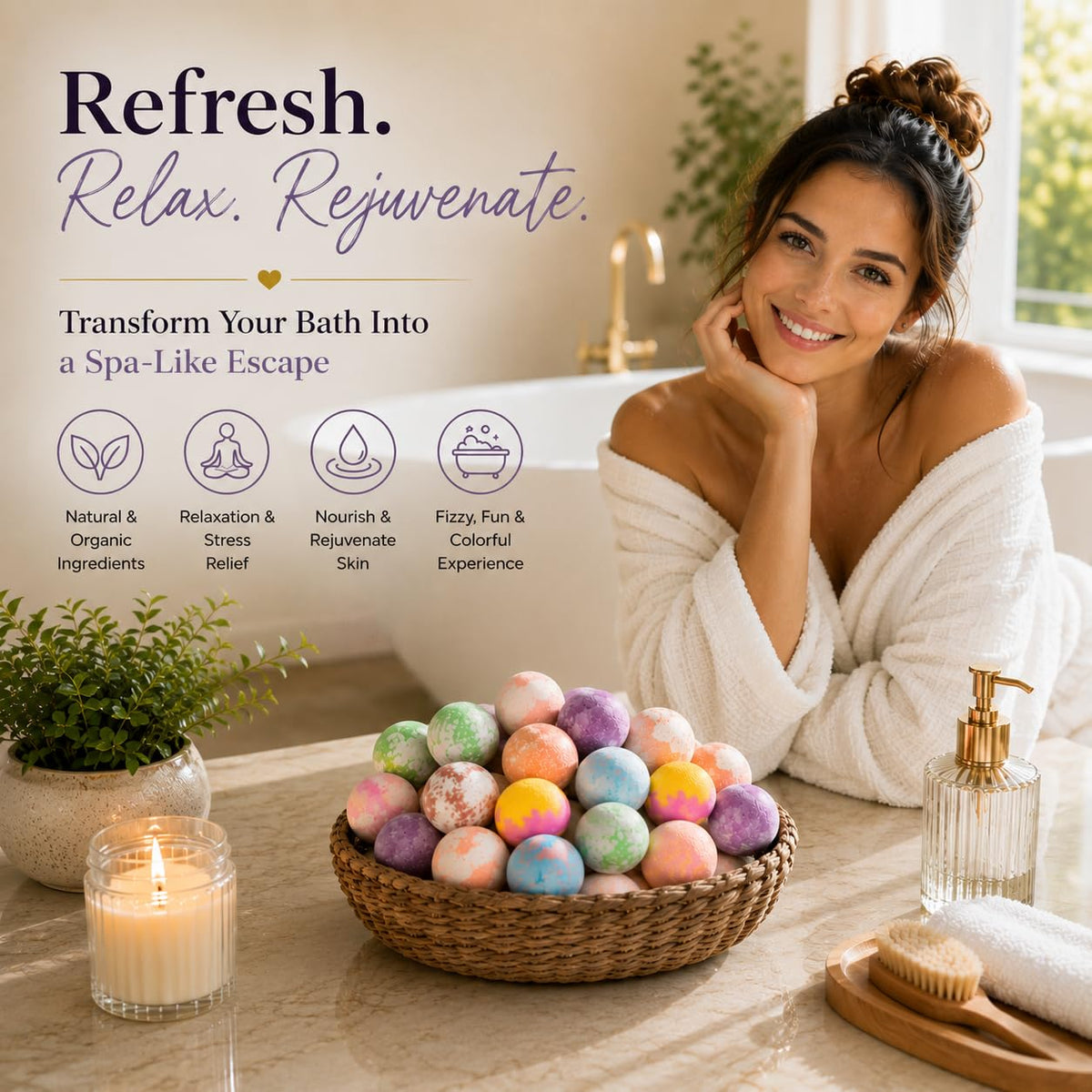 EvolutionUSA elegant gift box open on a table ready for gifting to friends or family