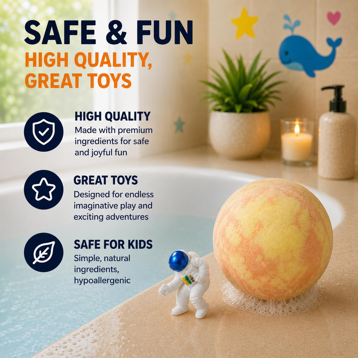 EvolutionUSA ingredient label close-up showing gentle, kid-friendly formulation