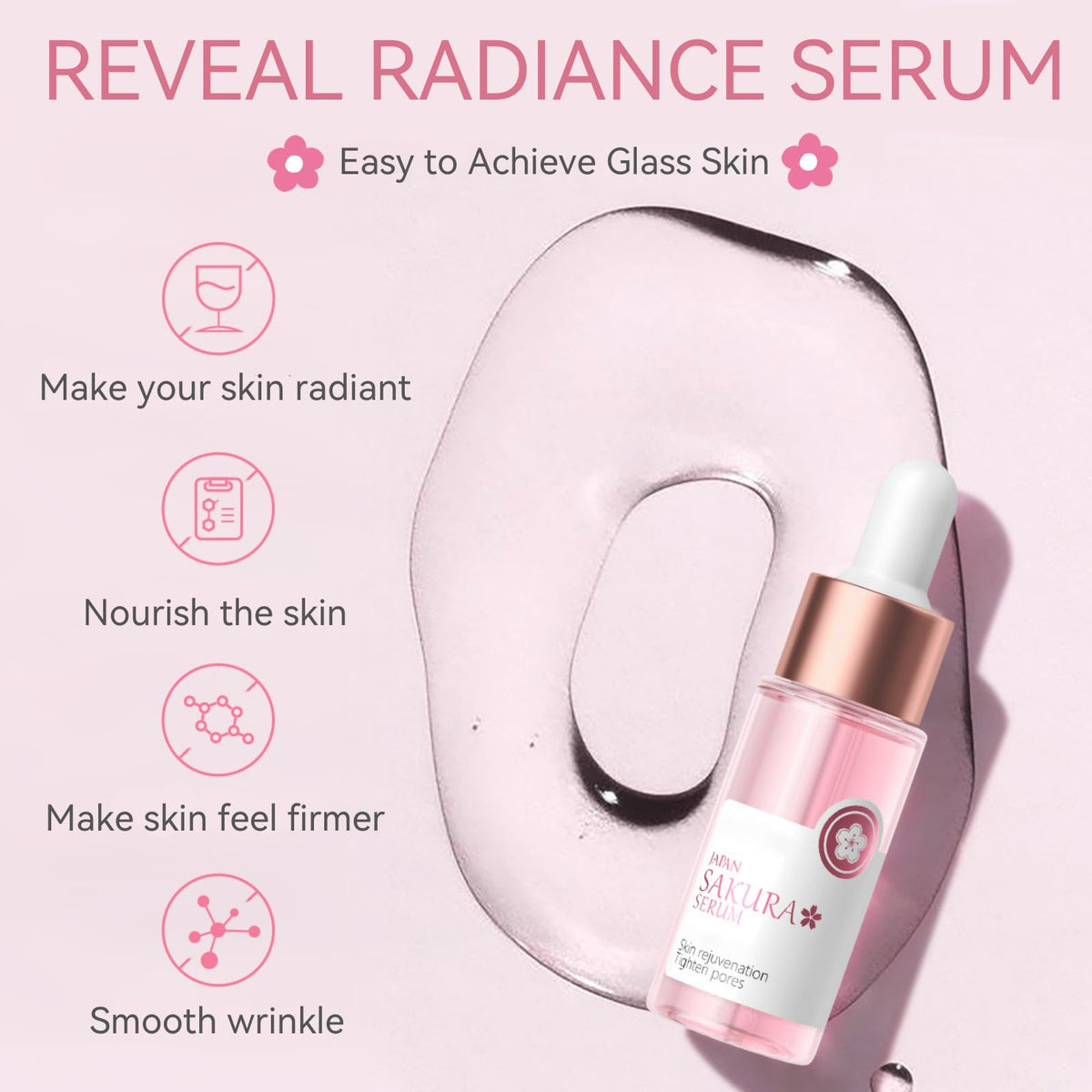 Evolvique serum dropper releasing lightweight texture for hydration and vitamin support