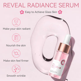 Evolvique serum dropper releasing lightweight texture for hydration and vitamin support