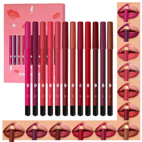 evpct full set of twelve liners showing color variety and storage benefit