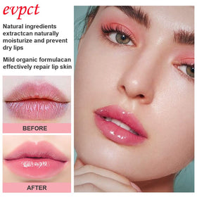 evpct application on lips close-up showing natural tint and comfort