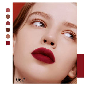evpct model applying a shade demonstrating true color payoff and flattering effect