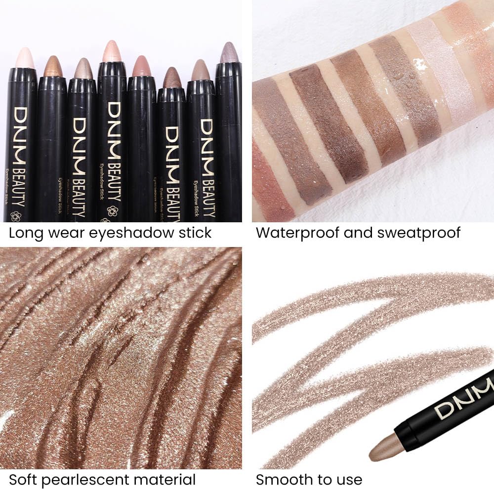evpct applying stick to eyelid demonstrating easy one-swipe color and quick blending