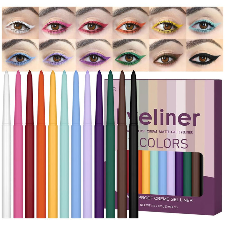 evpct front packaging showing all 12 colors and neat arrangement for easy selection