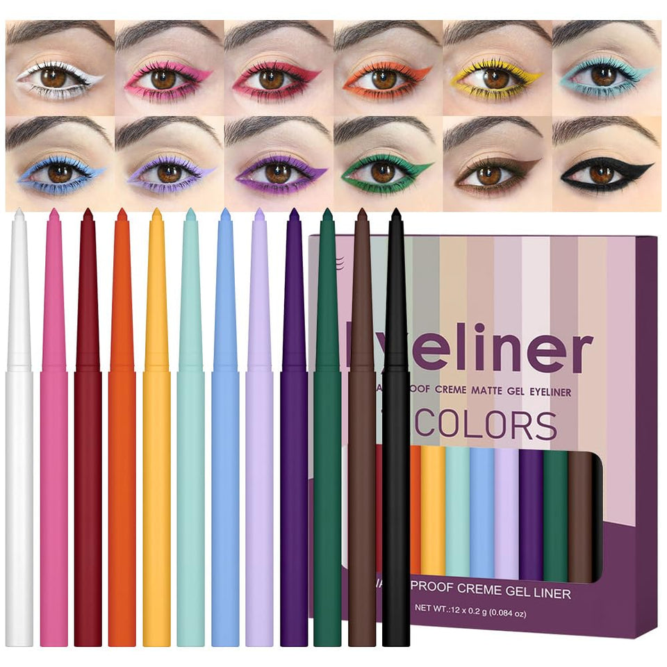 evpct front packaging showing all 12 colors and neat arrangement for easy selection