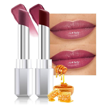 evpct front packaging duo showing both mauve and honey shades for easy selection