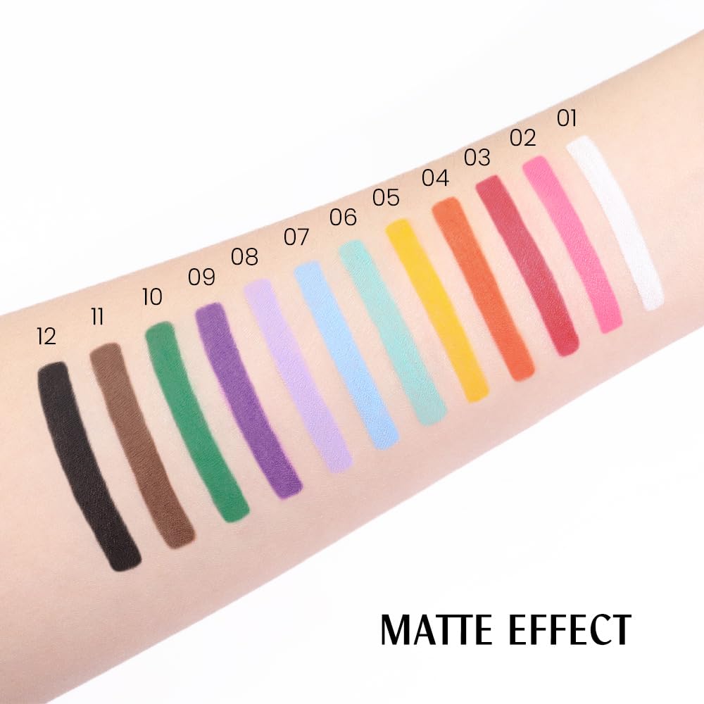 evpct pencil in use as model draws a clean wing for long-lasting definition
