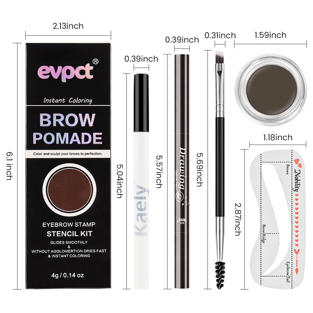evpct shade swatch with product for scale and accurate medium brown