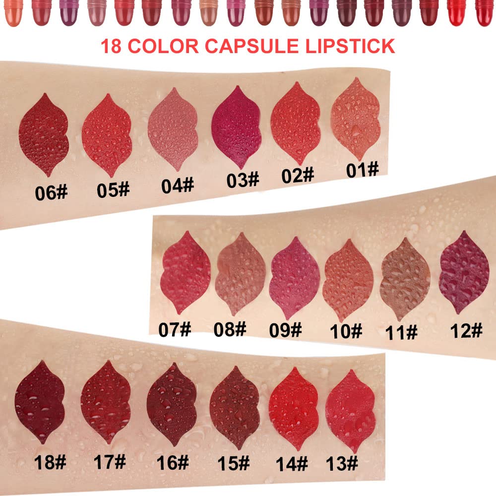 evpct single capsule close-up showing matte texture and precise applicator