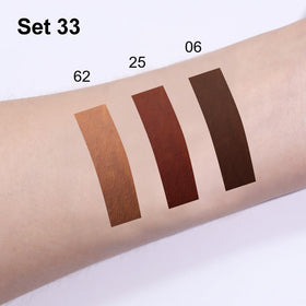 evpct size scale next to coin demonstrating compact travel-friendly lip kit dimensions