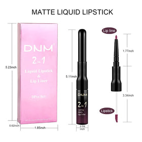 evpct size comparison next to coin illustrating compact travel-friendly lip set