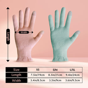 Evridwear glove cuff stretch detail illustrating secure non-slip fit