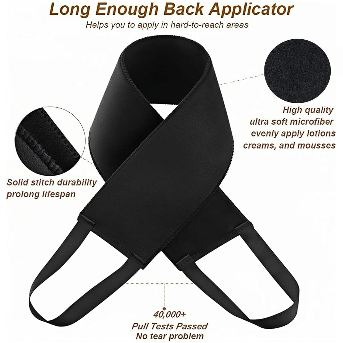 EVYTTA exfoliating glove in use removing dead skin for better tan adherence