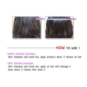 Ex Ceramide applied in salon showing stylist use and improved hair manageability