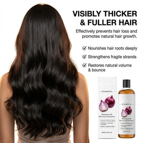 Excalvo shampoo texture close-up demonstrating lightweight, nourishing formula