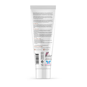 Existing Beauty barrier cream next to 200ml scale showing generous supply