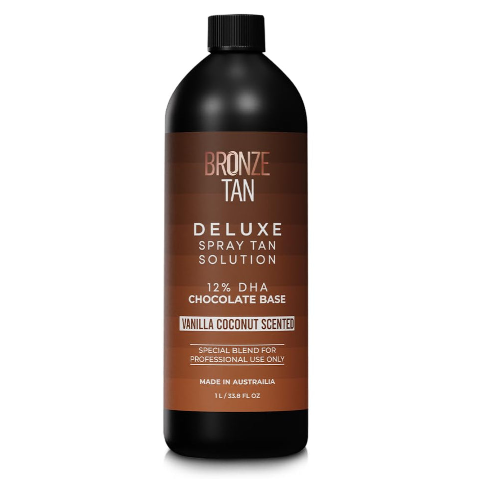 Existing Beauty bottle front view showing label and 1L size for professional salons