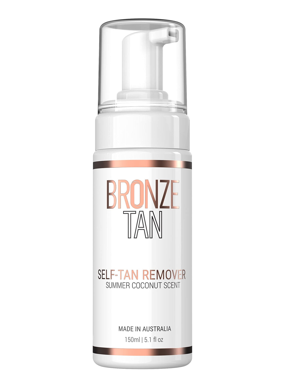 Existing Beauty front packaging showing remover bottle and coconut scent benefit