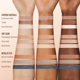exmiloo three sticks inside a travel pouch highlighting convenience for touch-ups